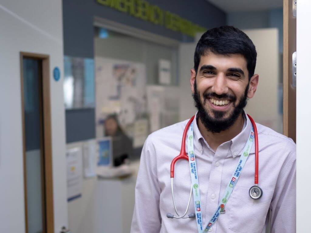Male International Trainee at an RCPI on-site training hospital